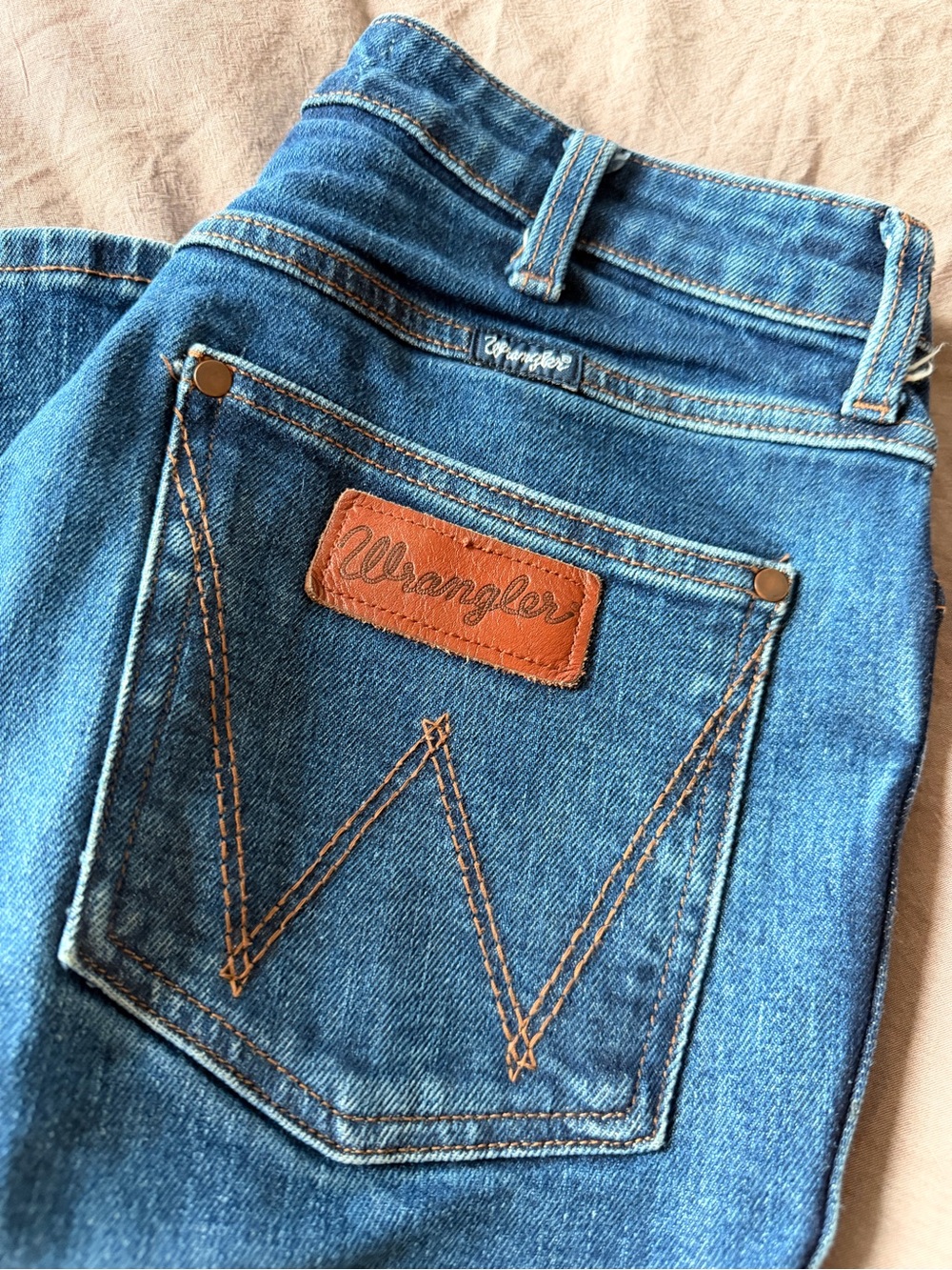 Wrangler Women's Dark Blue Boot Cut Jeans
